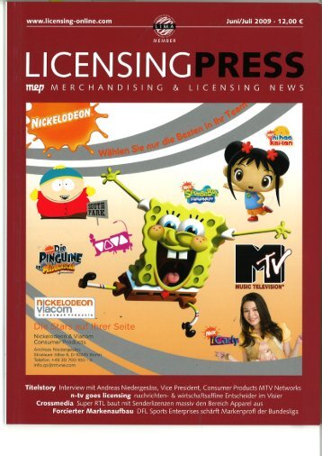 Licensing Press / Juni - Juli 2009 / Wow! - Super RTL