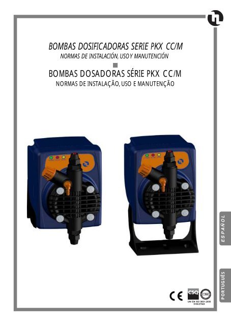 bombas dosificadoras serie pkx cc/m - Etatron