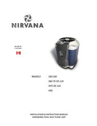 Nirvana Pool Heaters - Poolstore