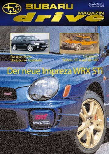 Der neue Impreza WRX STi - Subaru