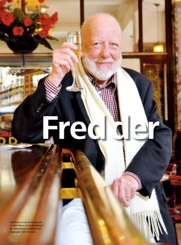 Fred Tschanz an der Bar des legendär- en «Café ... - hoteljournal.ch
