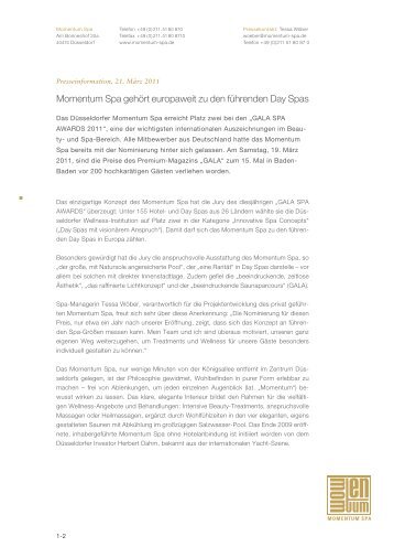 GALA SPA AWARDS 2011 zweiter Platz 03-2011.pdf - Momentum Spa