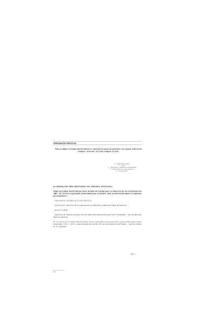 manual operativo de la bomba dosificadora âfphe â - Ferromar