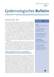 Epidemiologisches Bulletin 7/2010 - RKI