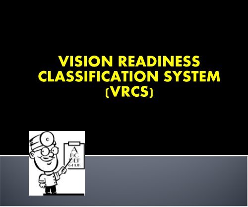 [View] Army Vision Readiness Guidelines and Standards