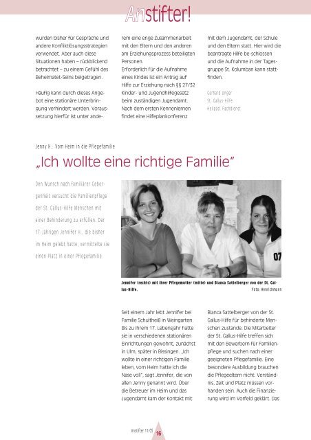 Anstifter! - Liebenauer Netzwerk Familie