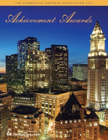 Achievement Awards - Greater Boston Real Estate Board