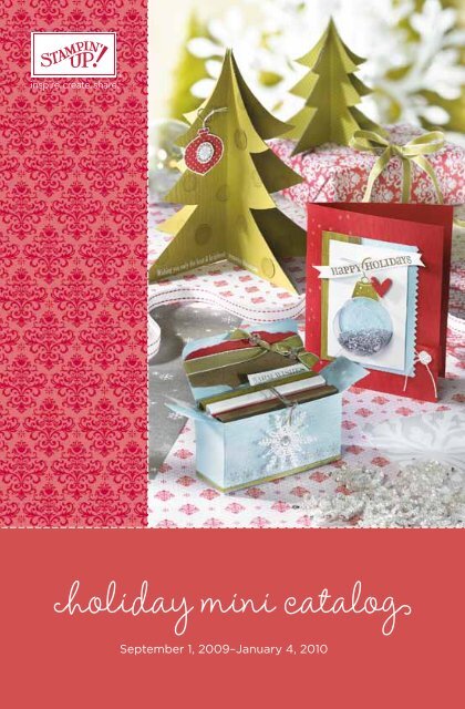 Holiday Mini Catalog - Stampin' Up!