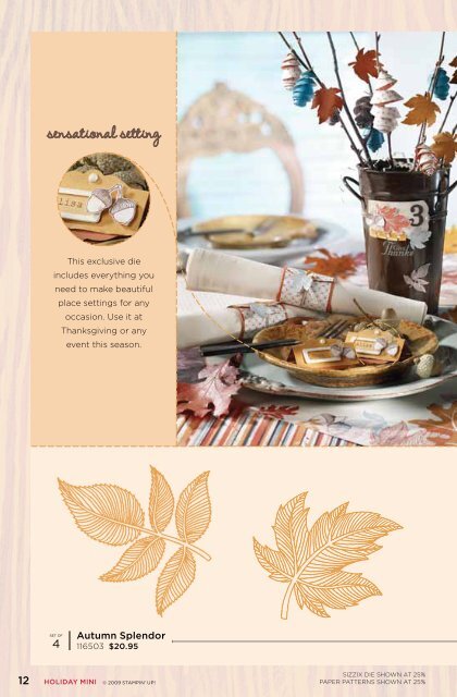 Holiday Mini Catalog - Stampin' Up!