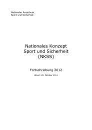 Nationale Konzept Sport und Sicherheit (NKSS)