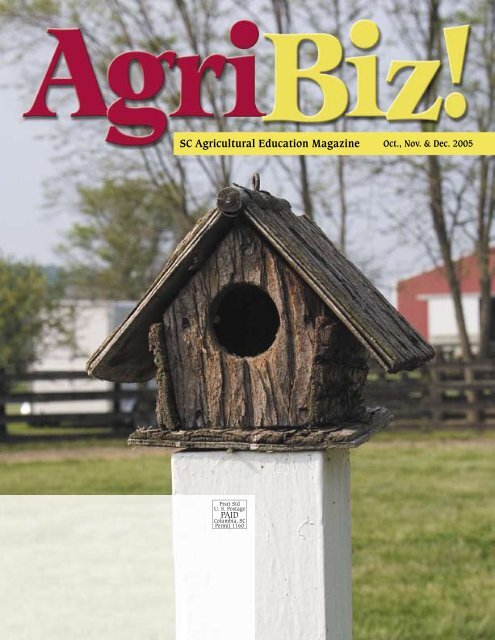 AgriBiz Oct-Nov-Dec Issue 2-06.indd - South Carolina Agricultural ...