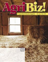SC Agricultural Education Magazine - South Carolina Agricultural ...
