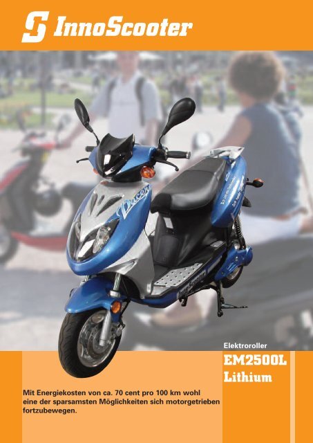 EM2500L Lithium - InnoScooter