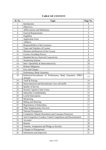 Licensing Guidelines for Internet Protocol Telephony ... - BTRC