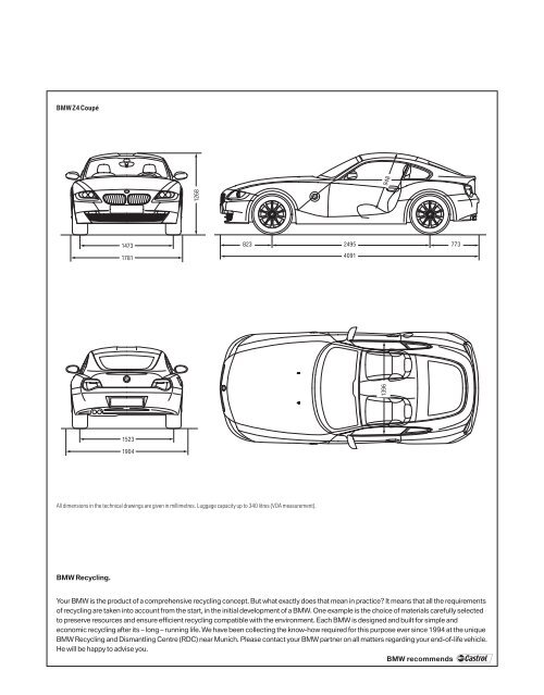 Sheer Driving Pleasure BMW Z4 Z4 Roadster 2.0