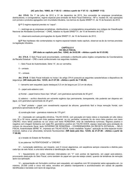 DECRETO NÂº 8321, DE 30 DE ABRIL DE 1998. - SEFIN