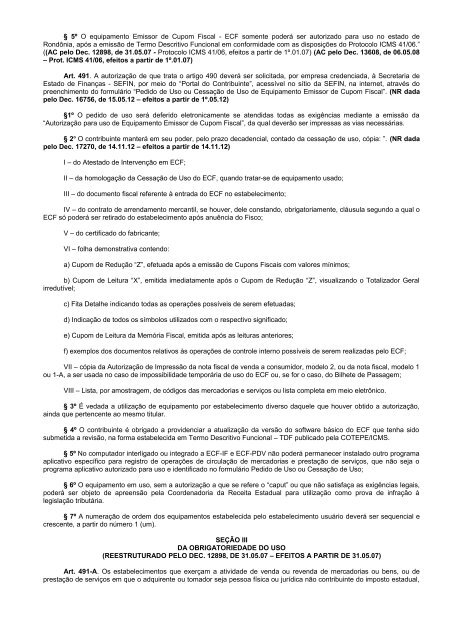 DECRETO NÂº 8321, DE 30 DE ABRIL DE 1998. - SEFIN