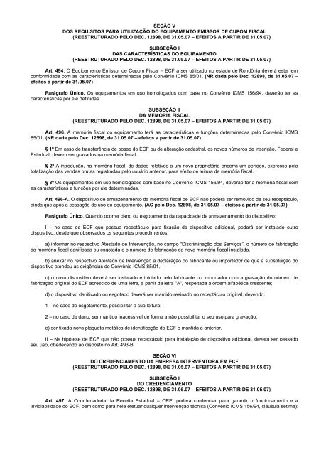 DECRETO NÂº 8321, DE 30 DE ABRIL DE 1998. - SEFIN