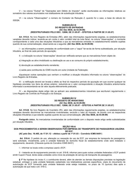 DECRETO NÂº 8321, DE 30 DE ABRIL DE 1998. - SEFIN