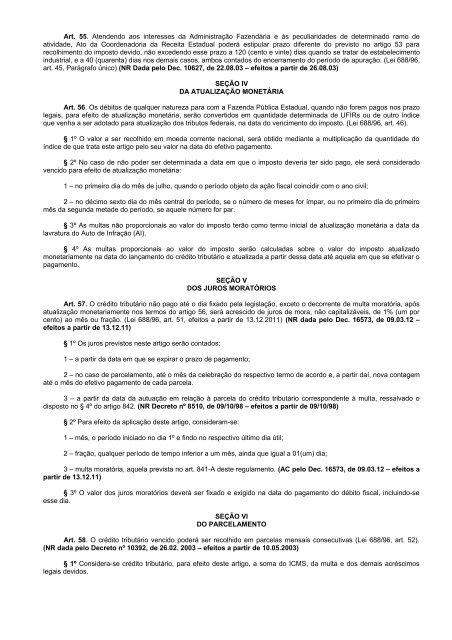 DECRETO NÂº 8321, DE 30 DE ABRIL DE 1998. - SEFIN