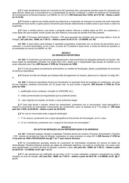 DECRETO NÂº 8321, DE 30 DE ABRIL DE 1998. - SEFIN