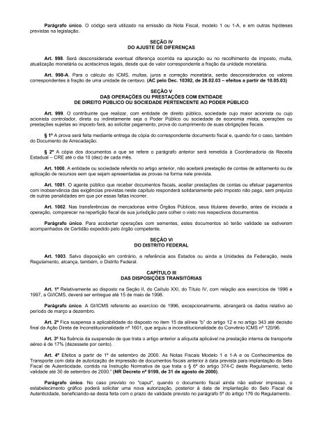 DECRETO NÂº 8321, DE 30 DE ABRIL DE 1998. - SEFIN