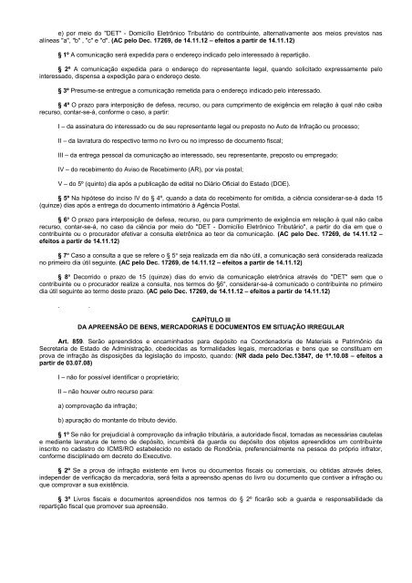 DECRETO NÂº 8321, DE 30 DE ABRIL DE 1998. - SEFIN