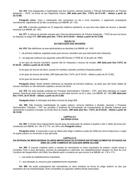 DECRETO NÂº 8321, DE 30 DE ABRIL DE 1998. - SEFIN