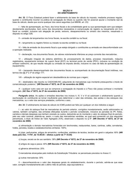 DECRETO NÂº 8321, DE 30 DE ABRIL DE 1998. - SEFIN