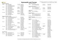 Gymnastik und Turnen - TSV Forstenried München e.V.