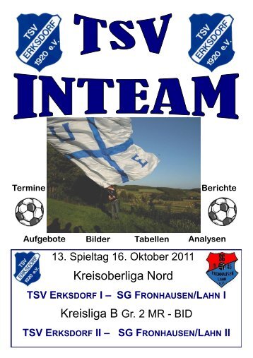 SG FRONHAUSEN/LAHN I - TSV Erksdorf