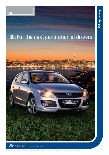 i30. For the next generation of drivers - Extranet