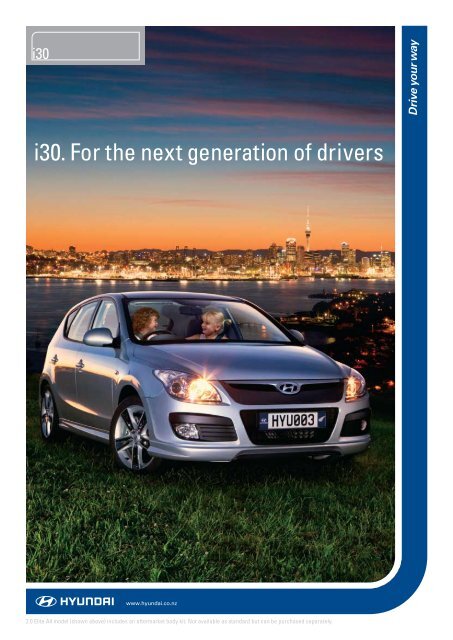 i30. For the next generation of drivers - Extranet