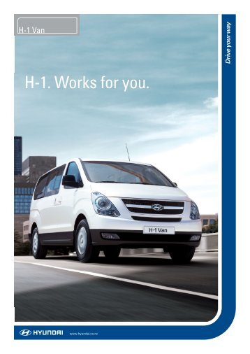 H-1. Works for you. - Extranet - Hyundai