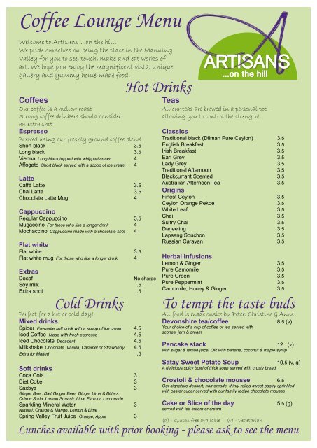 Saxbys menu deals