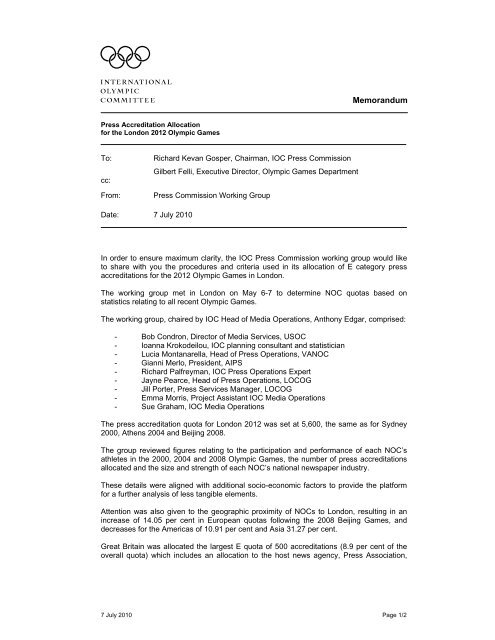 Memorandum Blog Memorandum