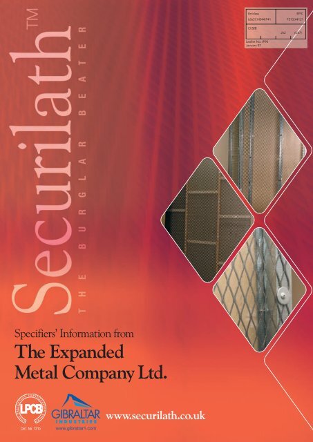 Securilath - The Expanded Metal Company