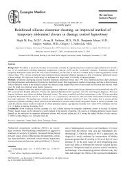 Reinforced silicone elastomer sheeting, an improved method of ...