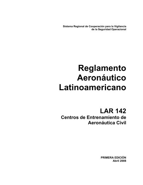 LAR 142 - ICAO