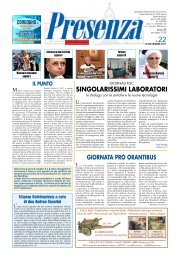 Presenza n. 22 del 13/11/2011 - Arcidiocesi di Ancona-Osimo