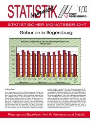 Geburten in Regensburg (10/00) - Statistik.regensburg.de - Stadt ...