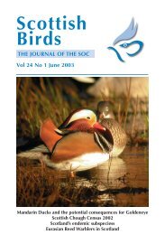 *SCOTTISH BIRDS 24(1) DOC - The Scottish Ornithologists' Club