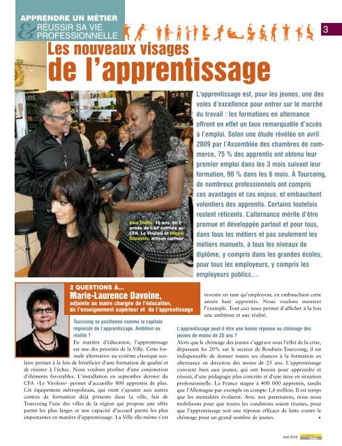 Les nouveaux visages de l'apprentissage - Tourcoing