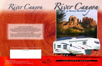 2006 River Canyon Brochure - Rvguidebook.com