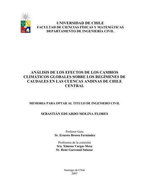 Resumen Tesis en PDF - Universidad de Chile