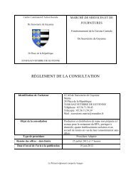 RÃGLEMENT DE LA CONSULTATION - Sauveterre-de-Guyenne