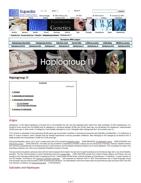 Eupedia - Haplogroup I1 - waughfamily.ca