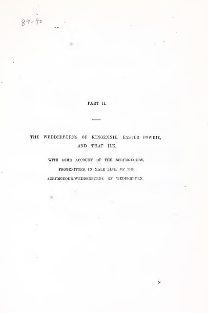 Wedderburn book; a history of the Wedderburns in ... - waughfamily.ca