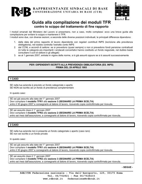Modulo Tfr2 - Modulo