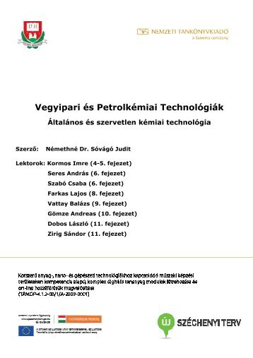 Vegyipari Ã©s PetrolkÃ©miai TechnolÃ³giÃ¡k